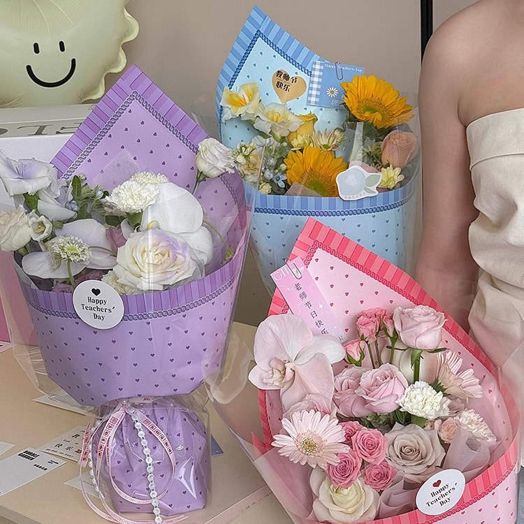MYHC-65 Princeps Dress Bright Color Plastic Flos Packaging Film