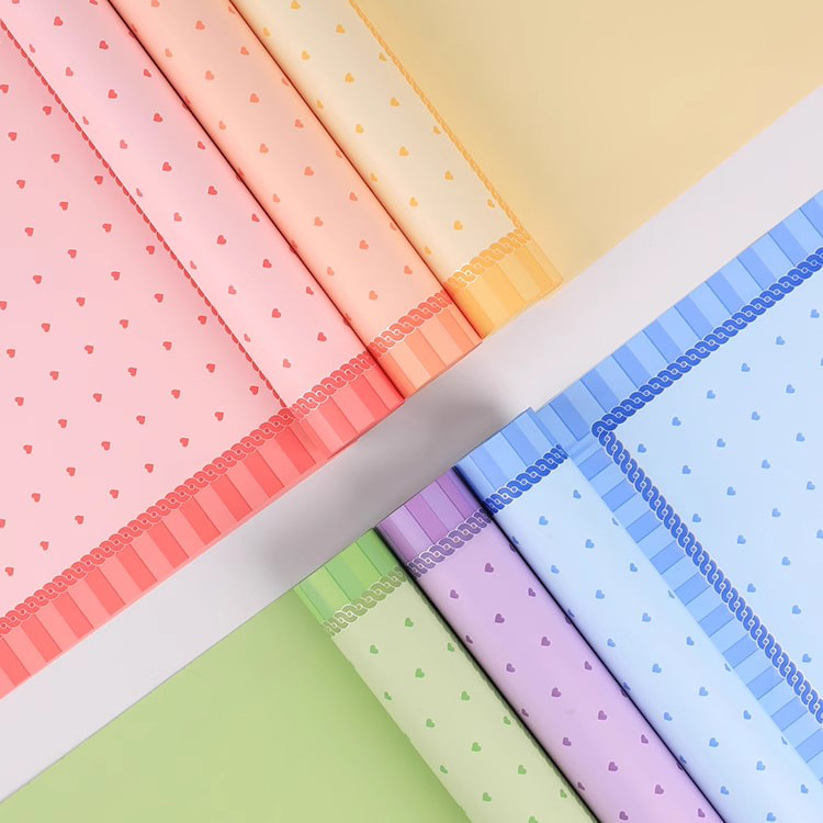 MYHC-65 Princeps Dress Bright Color Plastic Flos Packaging Film