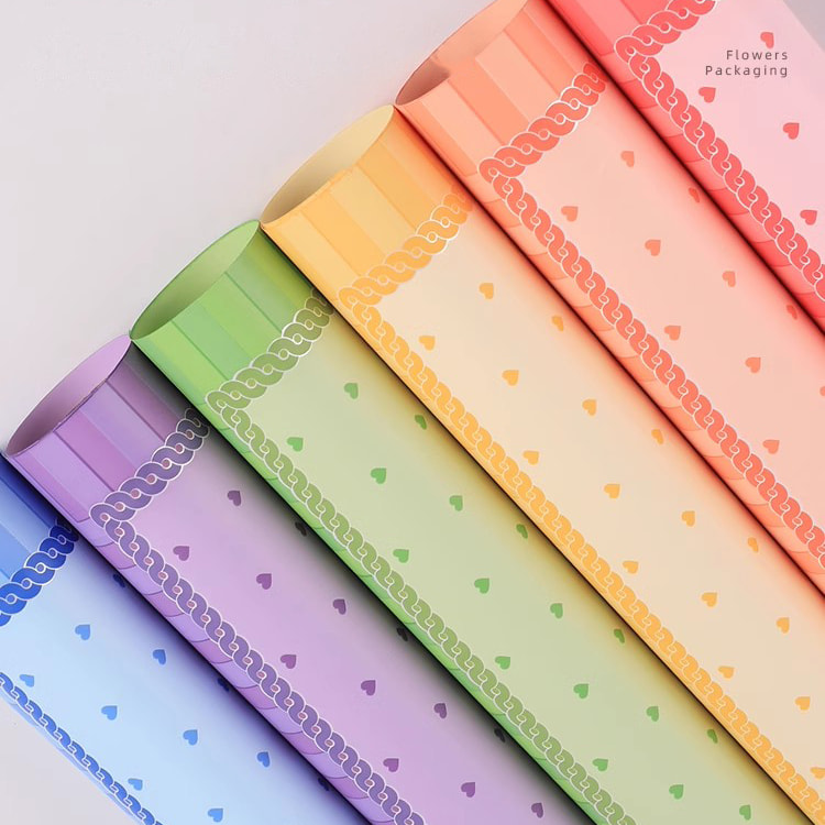 MYHC-65 Princeps Dress Bright Color Plastic Flos Packaging Film