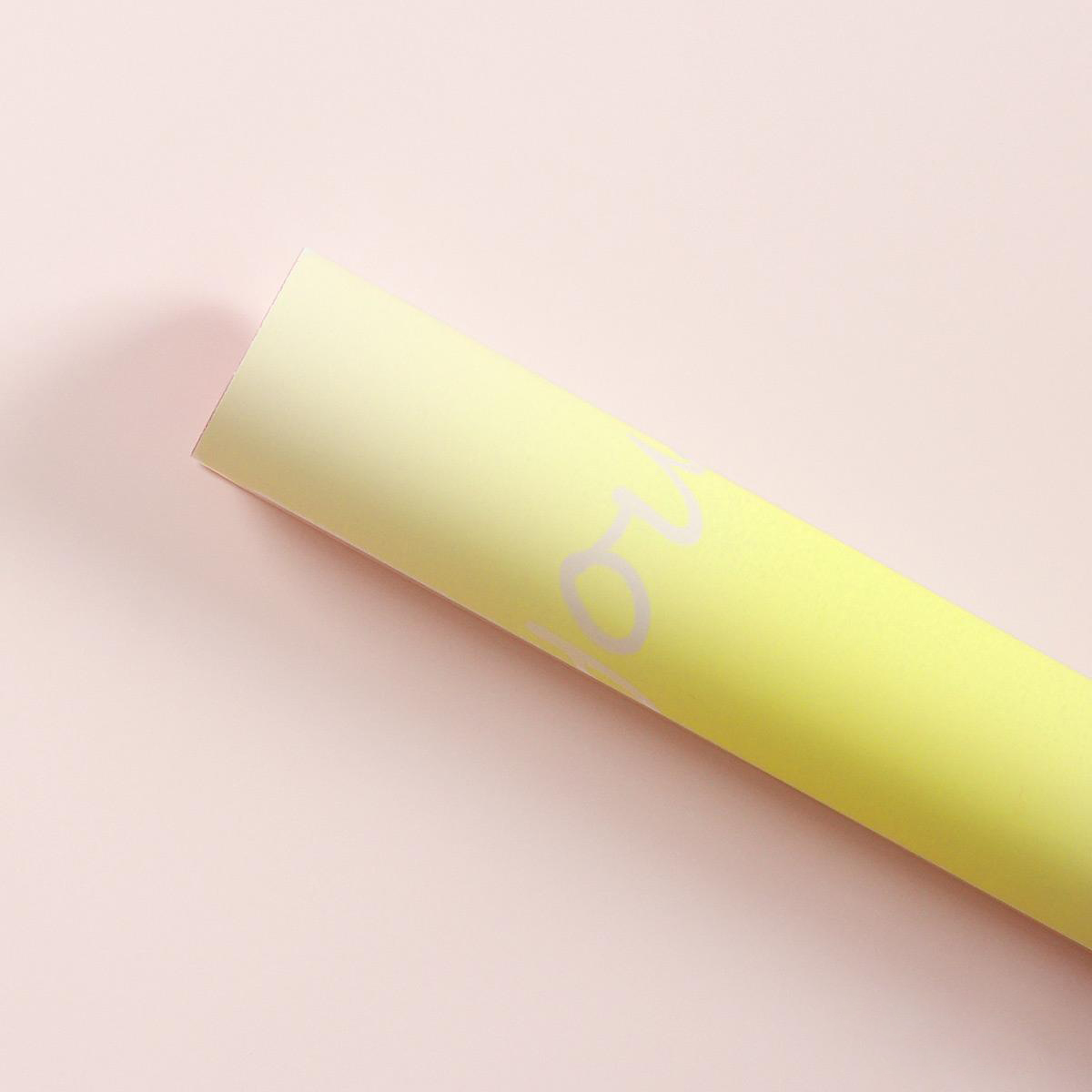 MYHC-66 Macaron Gradient Color IMPERVIUS Flower Wrapping Paper