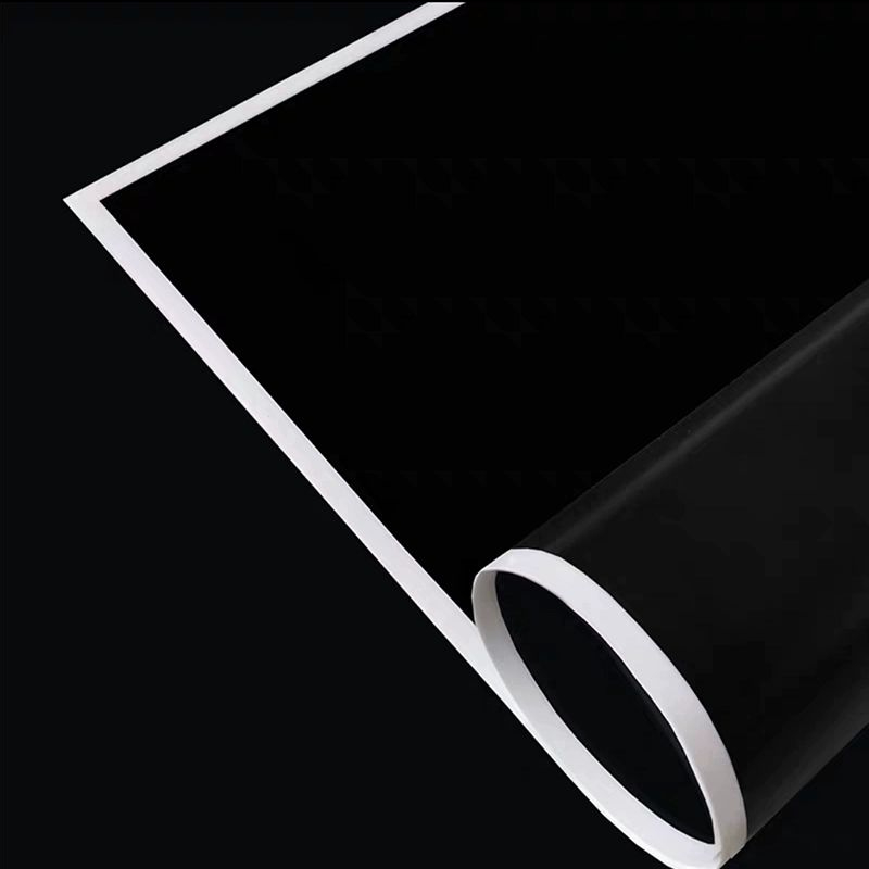 MYHC-69 Black and White Noble Matting Film (BOPP) IMPERVIUS Flower Wrapping Paper