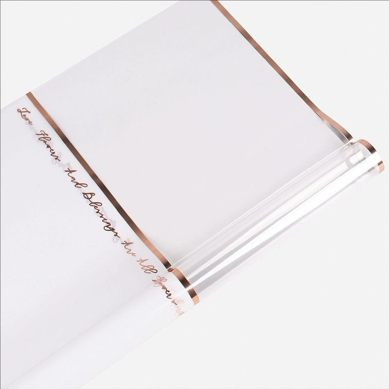 MYHC-70 Aurum Lineum Plastic Flores Opp Packaging Paper