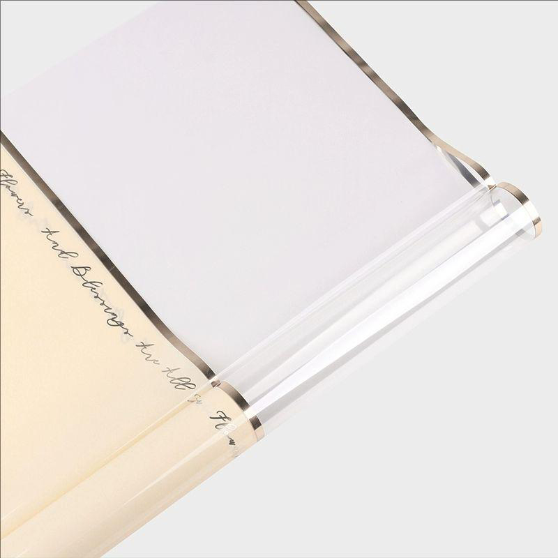 MYHC-70 Aurum Lineum Plastic Flores Opp Packaging Paper