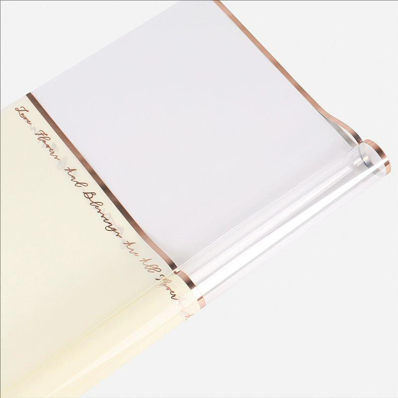MYHC-70 Aurum Lineum Plastic Flores Opp Packaging Paper