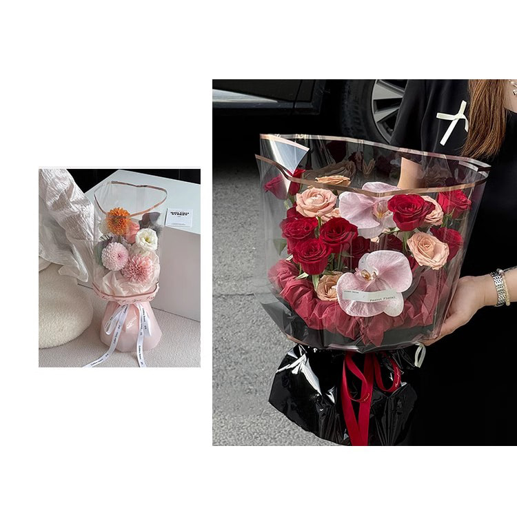 MYHC-70 Aurum Lineum Plastic Flores Opp Packaging Paper