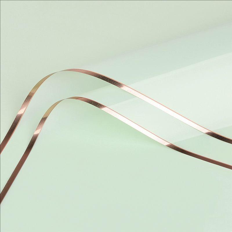 MYHC-72 Solidus Color Aurum Edge Aqua lux Film Transparent Flos Packaging Film