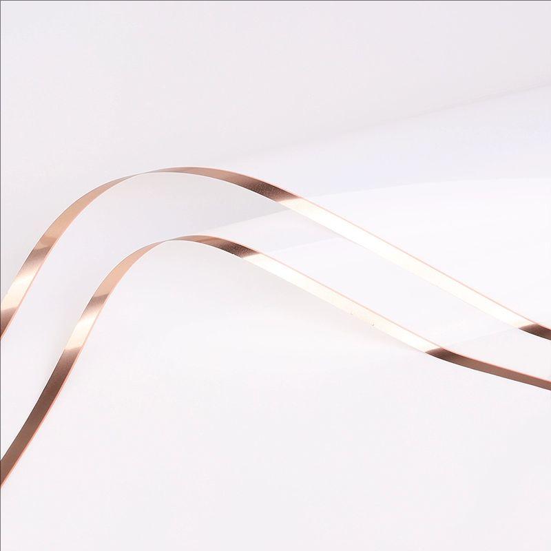 MYHC-72 Solidus Color Aurum Edge Aqua lux Film Transparent Flos Packaging Film