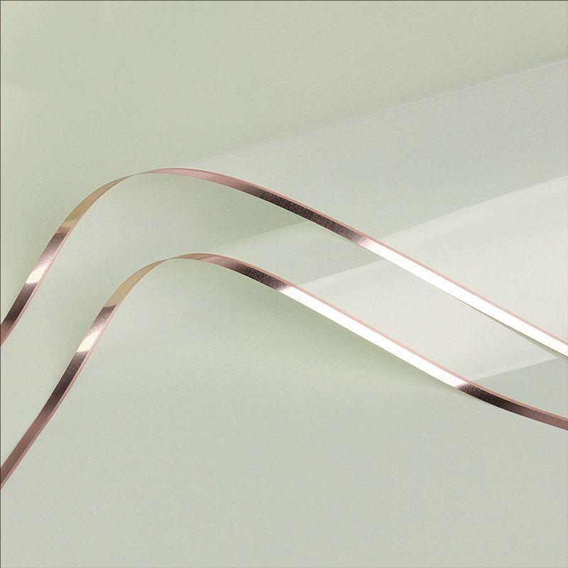 MYHC-72 Solidus Color Aurum Edge Aqua lux Film Transparent Flos Packaging Film