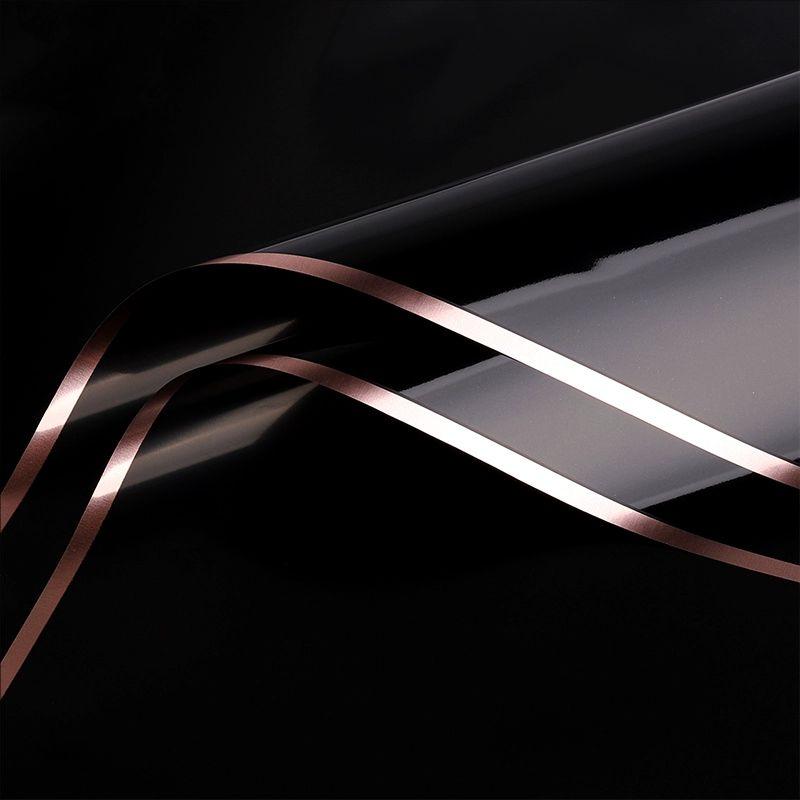 MYHC-72 Solidus Color Aurum Edge Aqua lux Film Transparent Flos Packaging Film