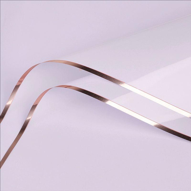 MYHC-72 Solidus Color Aurum Edge Aqua lux Film Transparent Flos Packaging Film
