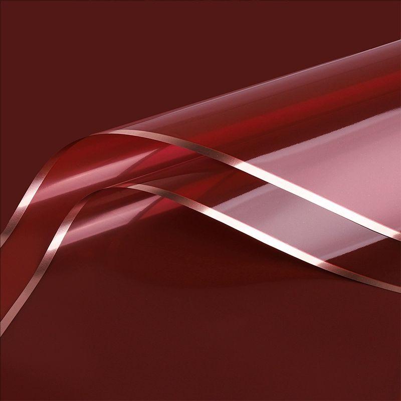 MYHC-72 Solidus Color Aurum Edge Aqua lux Film Transparent Flos Packaging Film