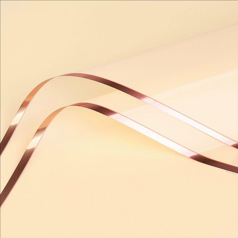 MYHC-72 Solidus Color Aurum Edge Aqua lux Film Transparent Flos Packaging Film