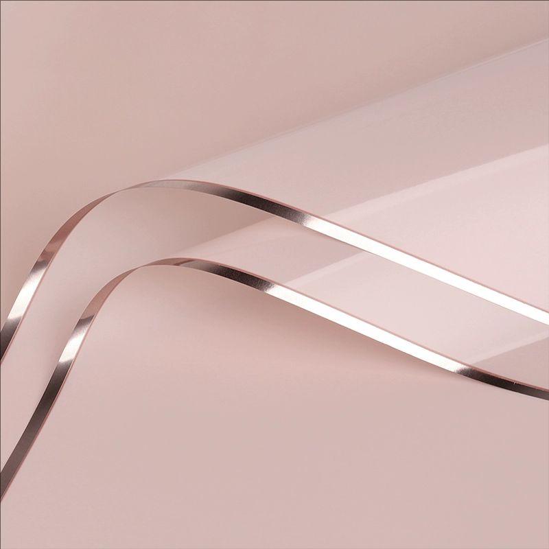 MYHC-72 Solidus Color Aurum Edge Aqua lux Film Transparent Flos Packaging Film