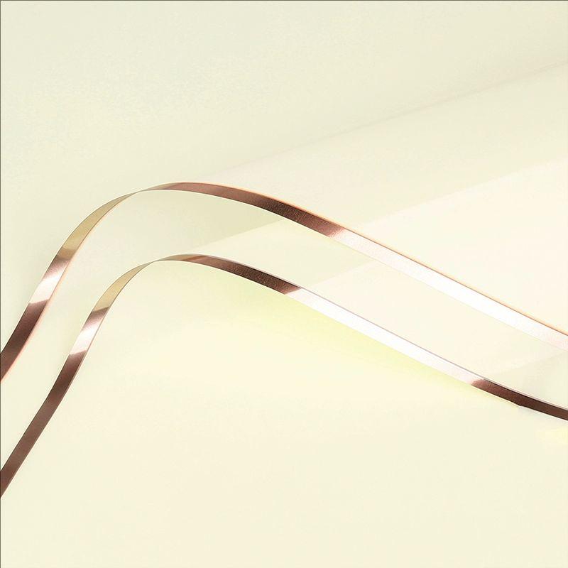 MYHC-72 Solidus Color Aurum Edge Aqua lux Film Transparent Flos Packaging Film
