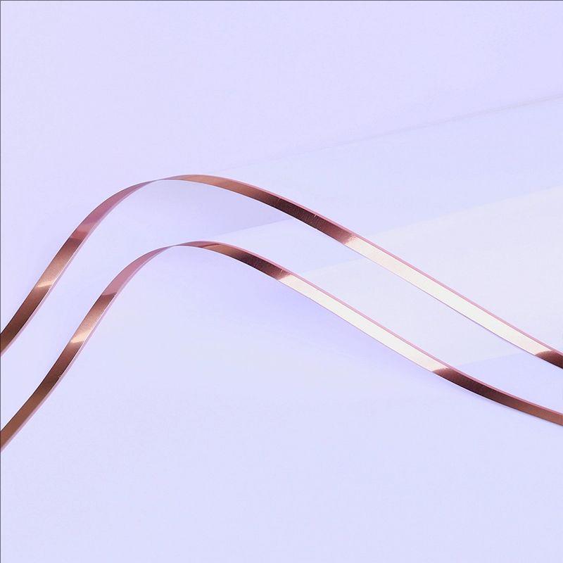 MYHC-72 Solidus Color Aurum Edge Aqua lux Film Transparent Flos Packaging Film