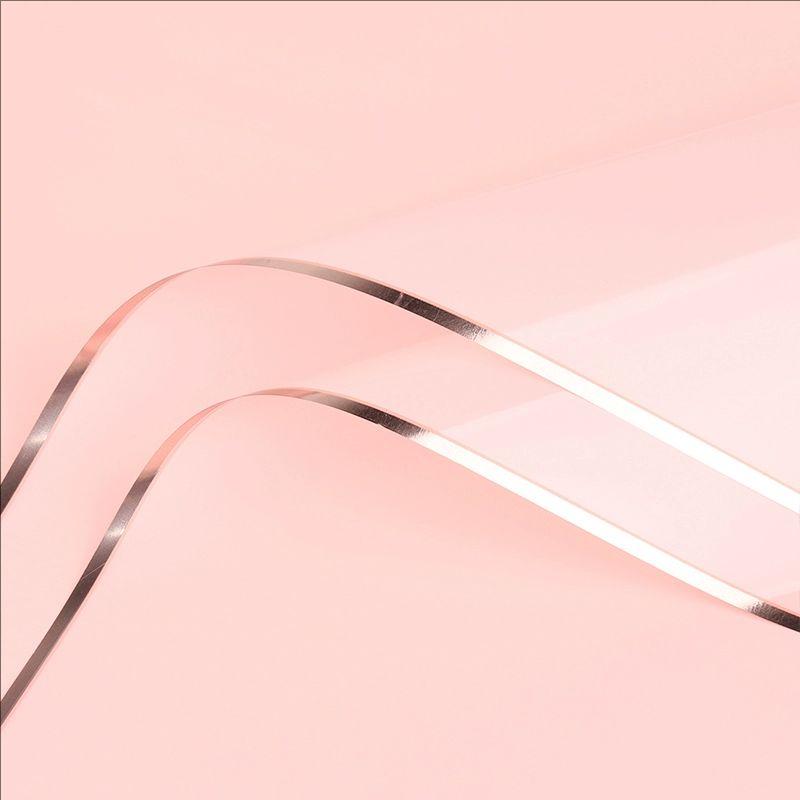 MYHC-72 Solidus Color Aurum Edge Aqua lux Film Transparent Flos Packaging Film
