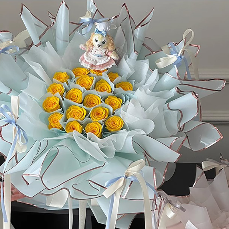 MYHC-72 Solidus Color Aurum Edge Aqua lux Film Transparent Flos Packaging Film