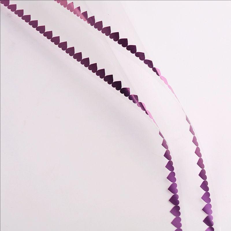 MYHC-73 Lace Glitter Film Opp Transparent Flos Packaging