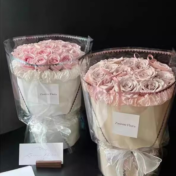 MYHC-73 Lace Glitter Film Opp Transparent Flos Packaging