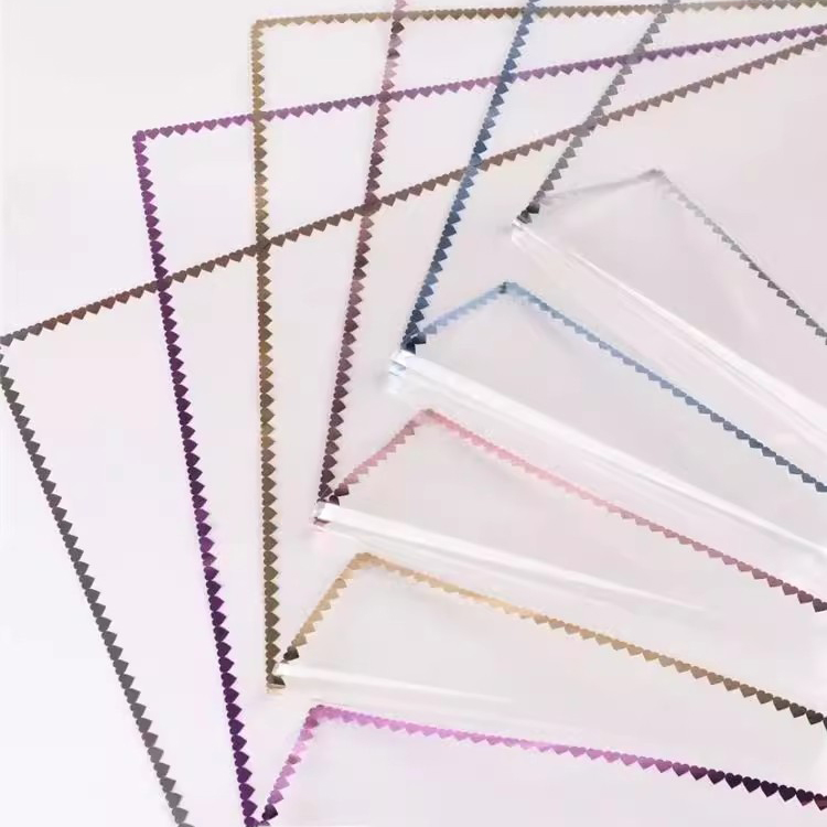 MYHC-73 Lace Glitter Film Opp Transparent Flos Packaging