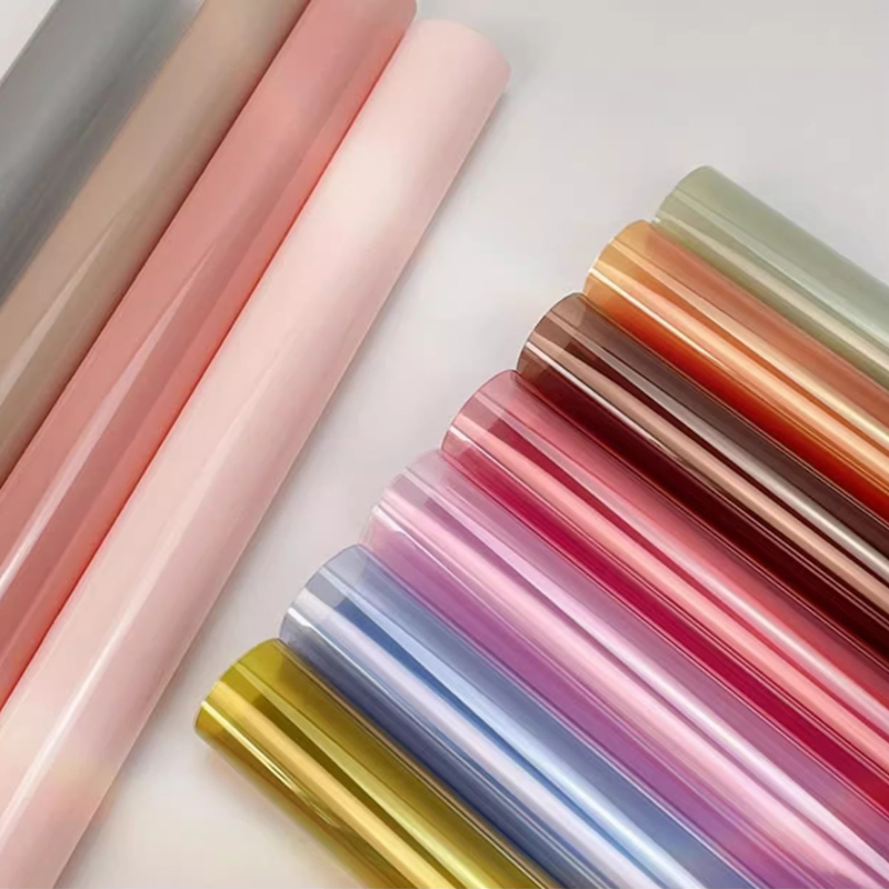 MYHC-74 Jelly Film OPP4.7 Sericum Transparens Flos Wrapping Paper