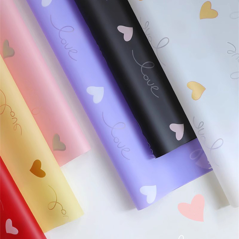 MYHC-75 6 Colores 57×57cm (±2cm) Matte Flos Packaging Film