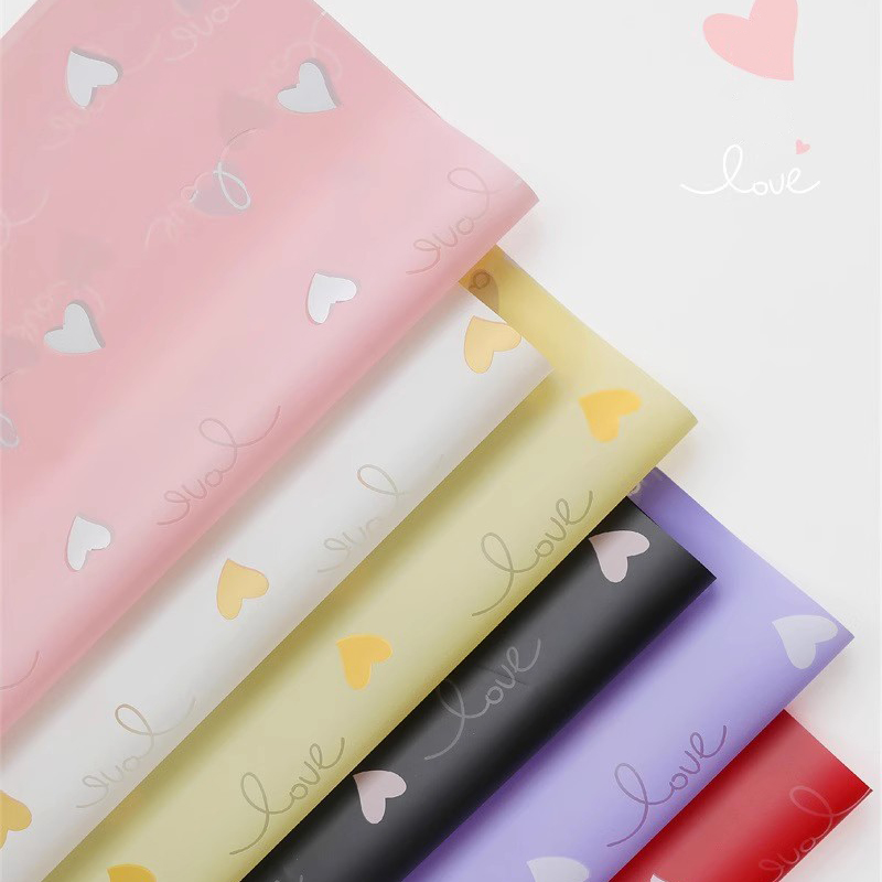 MYHC-75 6 Colores 57×57cm (±2cm) Matte Flos Packaging Film