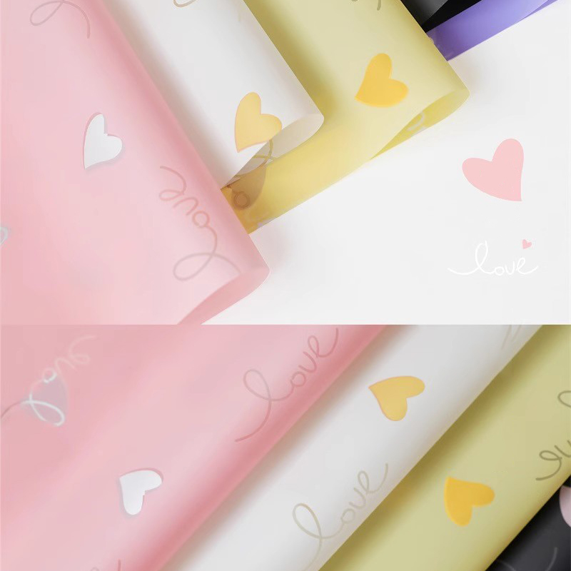 MYHC-75 6 Colores 57×57cm (±2cm) Matte Flos Packaging Film