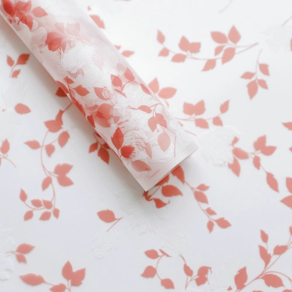 MYHC-79 Rose Print, Two-color, Transparent Flos Packaging Film