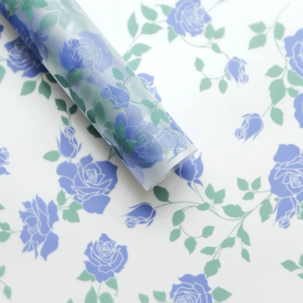 MYHC-79 Rose Print, Two-color, Transparent Flos Packaging Film