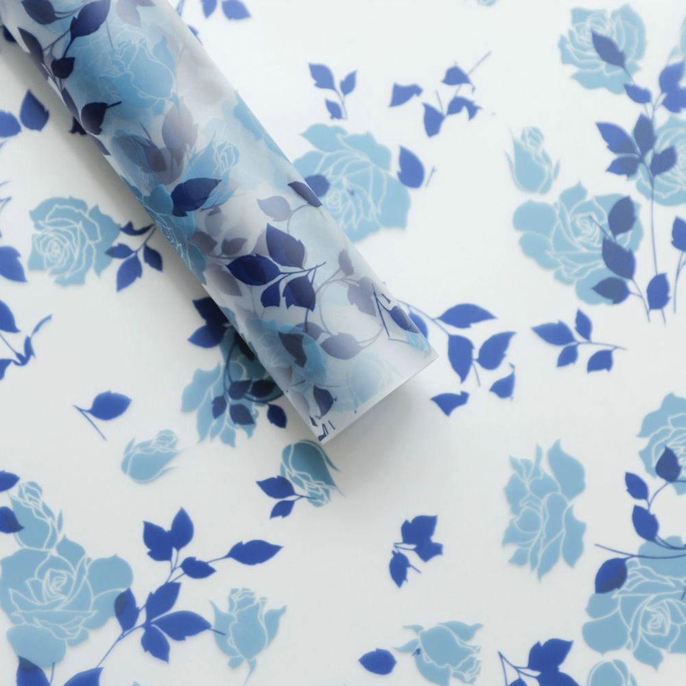 MYHC-79 Rose Print, Two-color, Transparent Flos Packaging Film