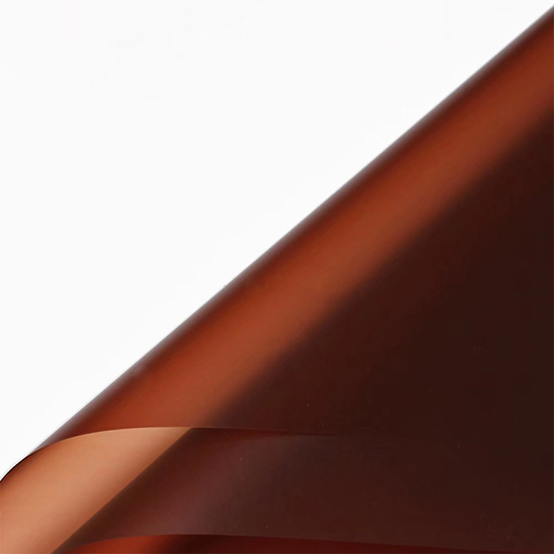 Matte solidum color translucens flos charta involvens