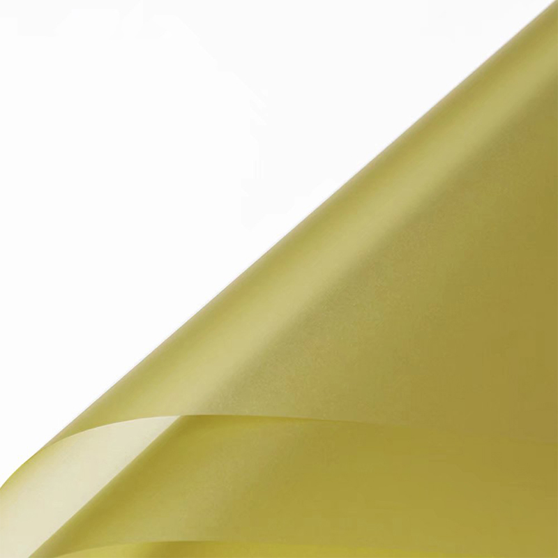 Matte solidum color translucens flos charta involvens