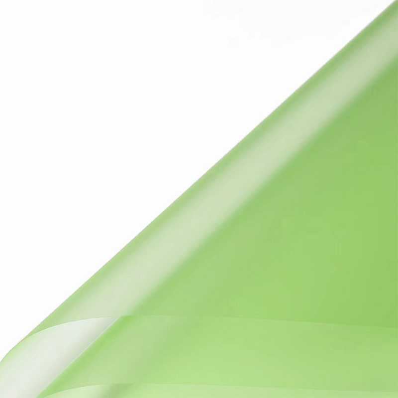 Matte solidum color translucens flos charta involvens