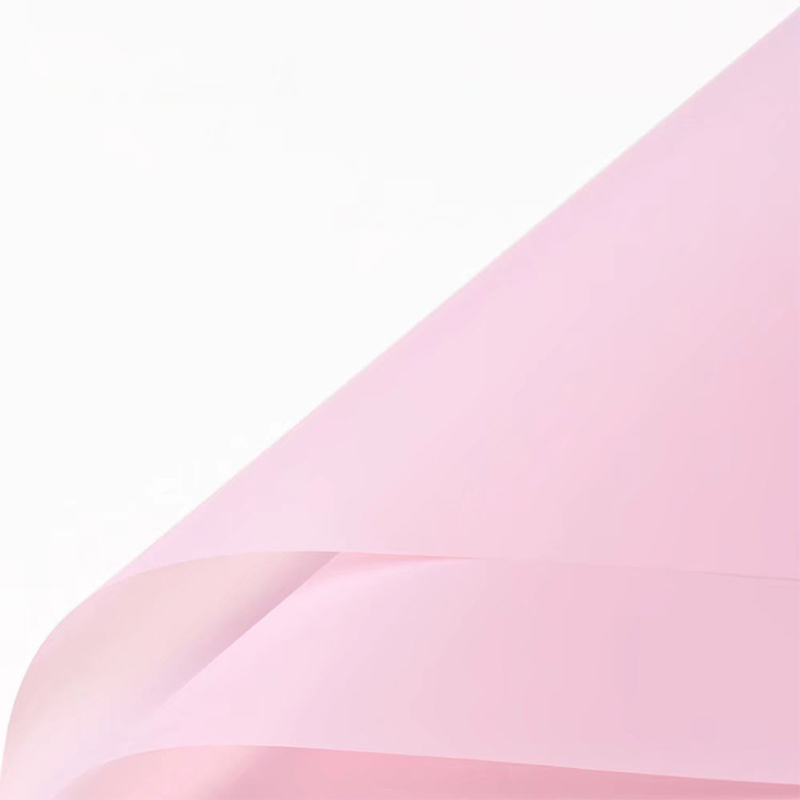 Matte solidum color translucens flos charta involvens