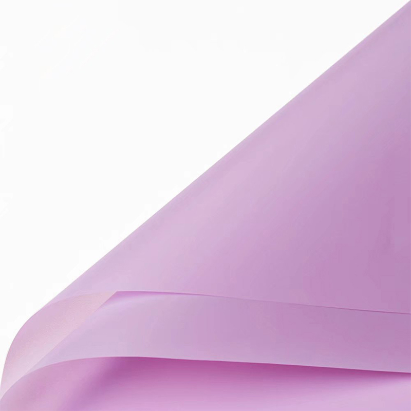 Matte solidum color translucens flos charta involvens