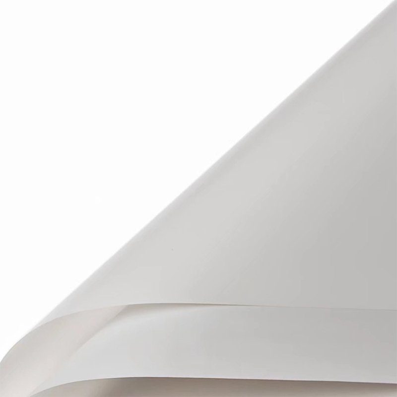 Matte solidum color translucens flos charta involvens