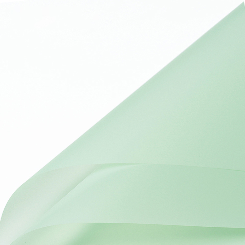 Matte solidum color translucens flos charta involvens