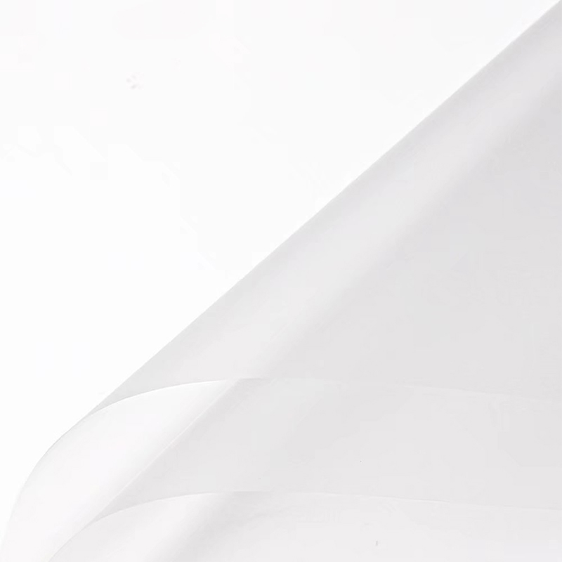 Matte solidum color translucens flos charta involvens