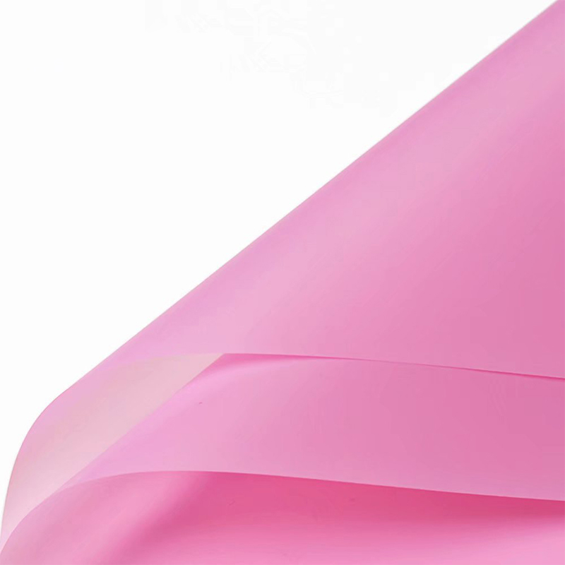 Matte solidum color translucens flos charta involvens