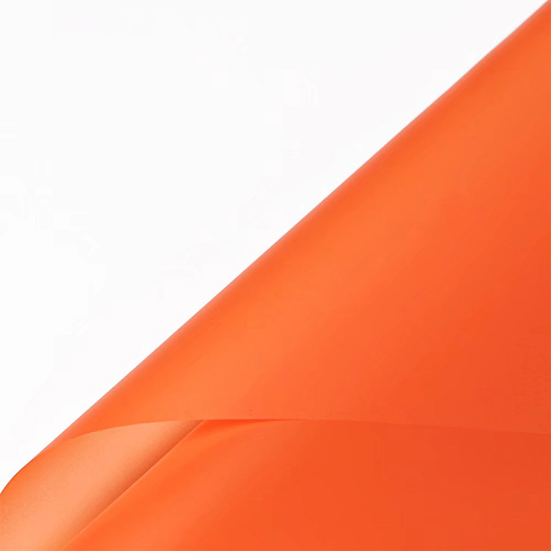 Matte solidum color translucens flos charta involvens