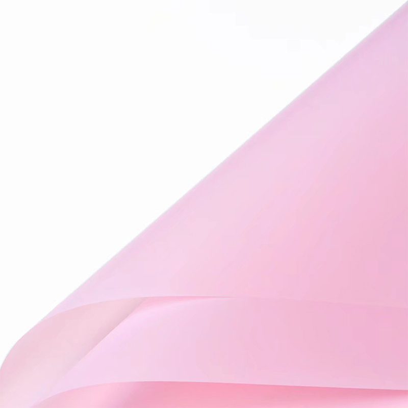 Matte solidum color translucens flos charta involvens