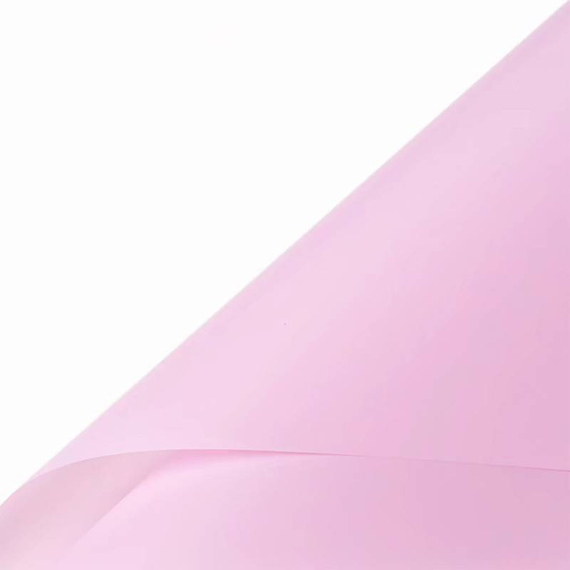 Matte solidum color translucens flos charta involvens