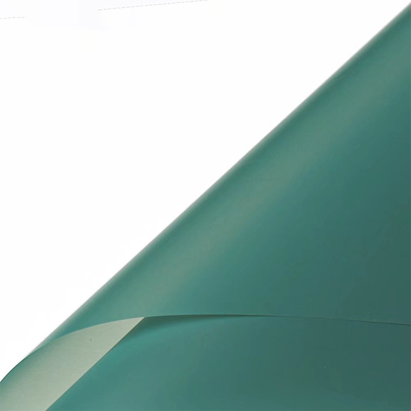 Matte solidum color translucens flos charta involvens