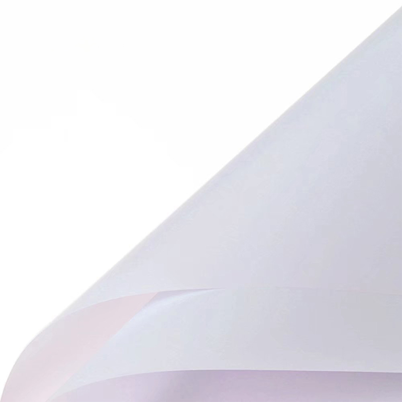 Matte solidum color translucens flos charta involvens