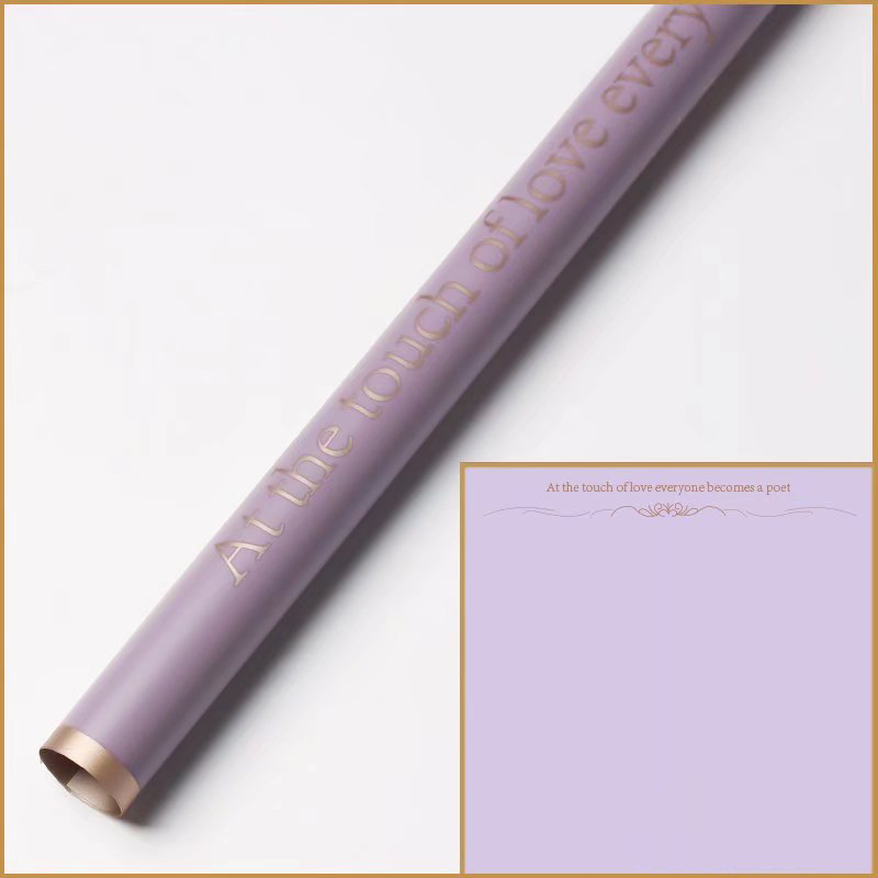 9-color aurum matte ancipiti involuto flore chartaceo