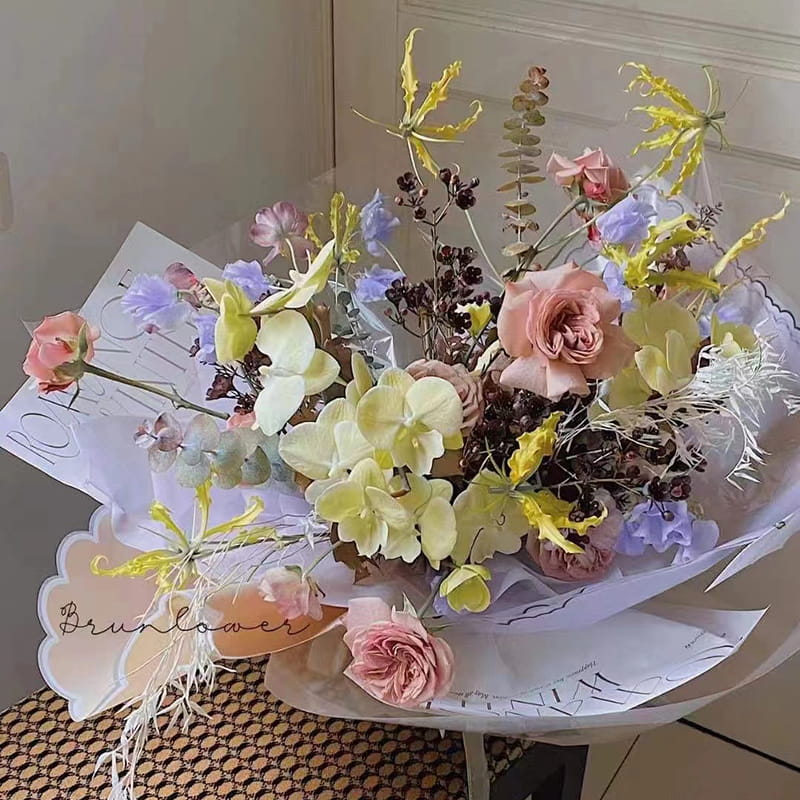 Petal gelata amet flos charta involvens
