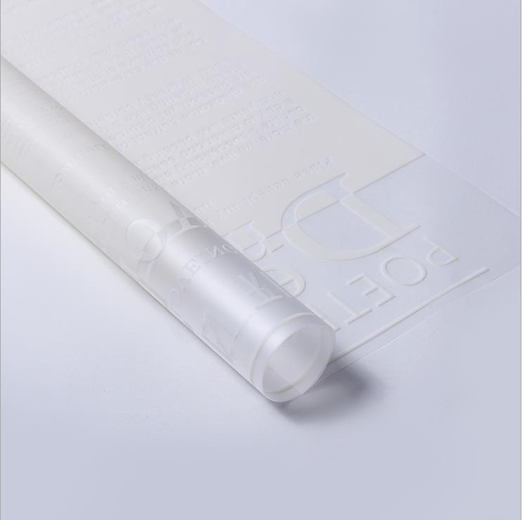 Frosted Jelly Flower Wrap Film