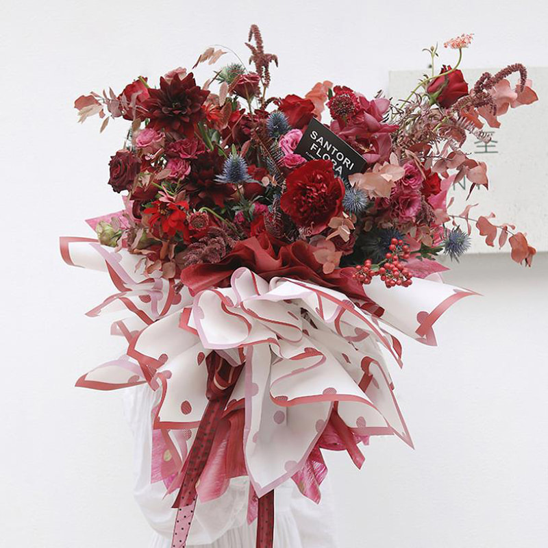 Hansu Matte Diy Flower charta involventes