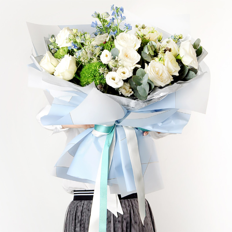 IMPERVIUS Bouquet Flower Wrapping Nossa Paper with Line